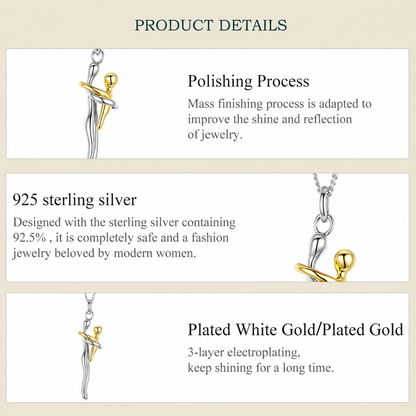 Mother & Child Magnetic Necklace