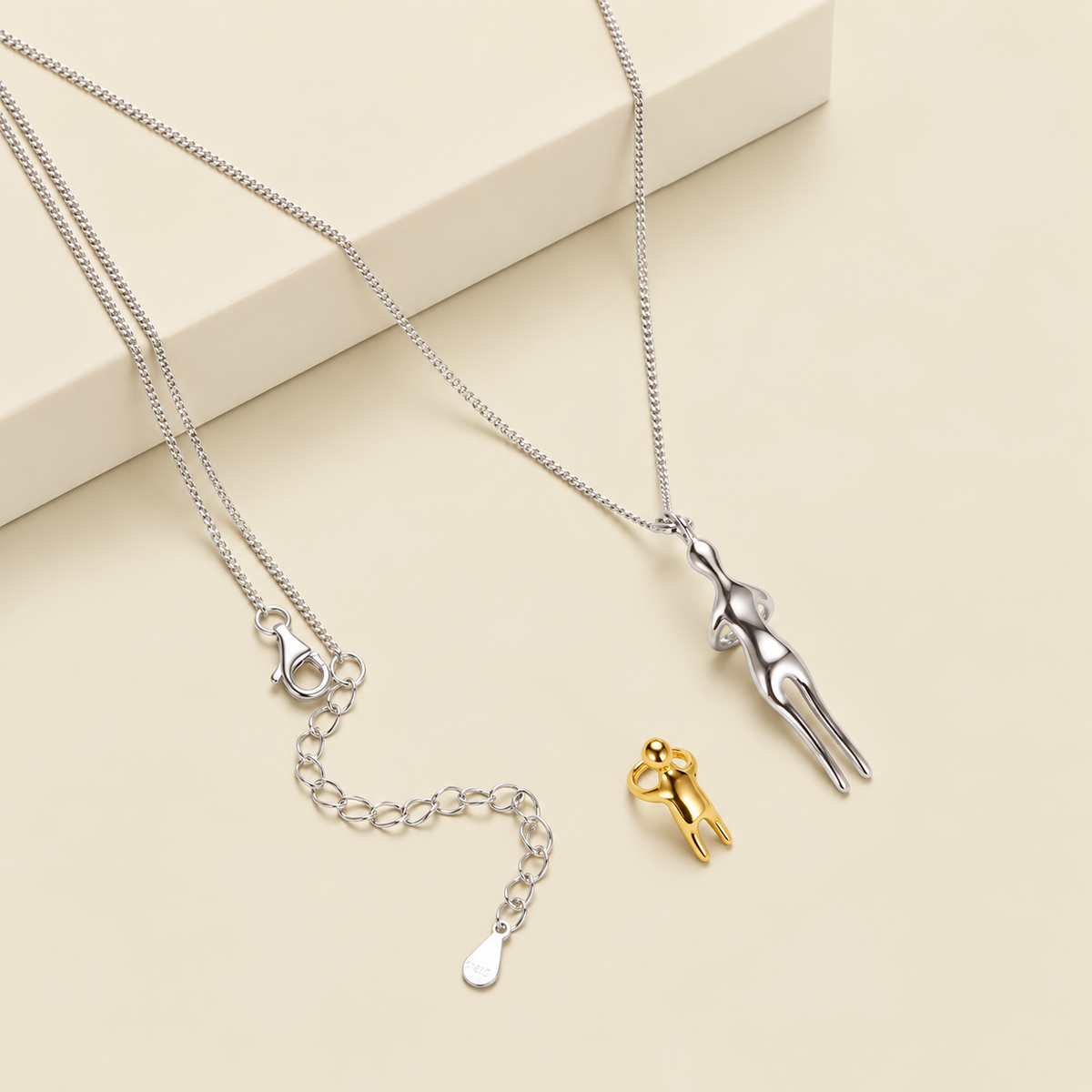 Mother & Child Magnetic Necklace